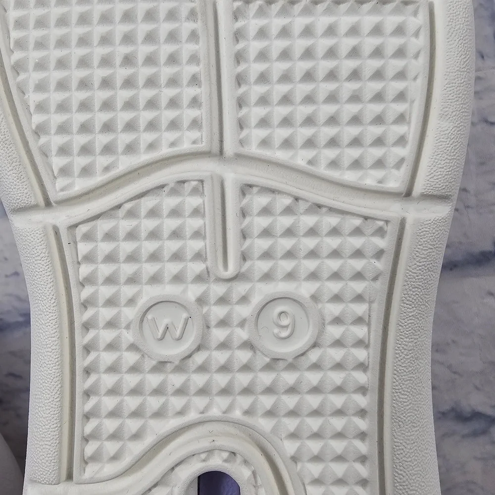 Crocs InMotion Pacer Women 9 Lavender Purple White Sneaker Comfort Walking